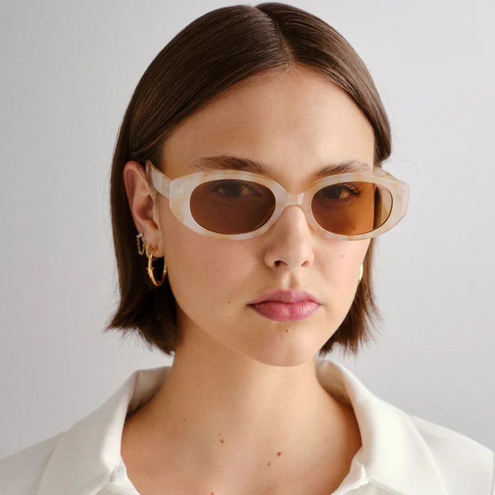 Aire / Affinity Sunglasses - Yellow Marble