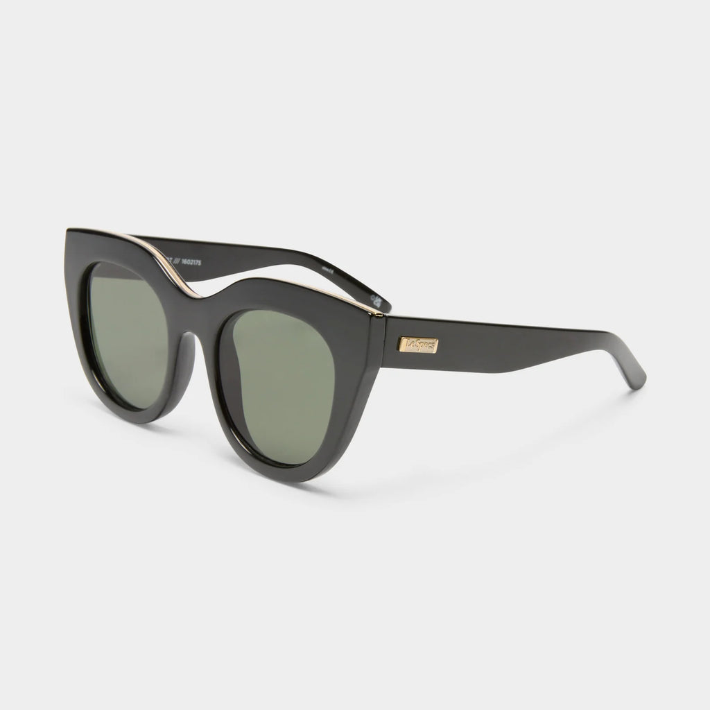 Le Specs / Air Heart Sunglasses - Black / Gold