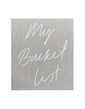 My Bucket List Oat Journal/Diary: Beige