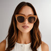 Le Specs / Air Heart Sunglasses - Caramel