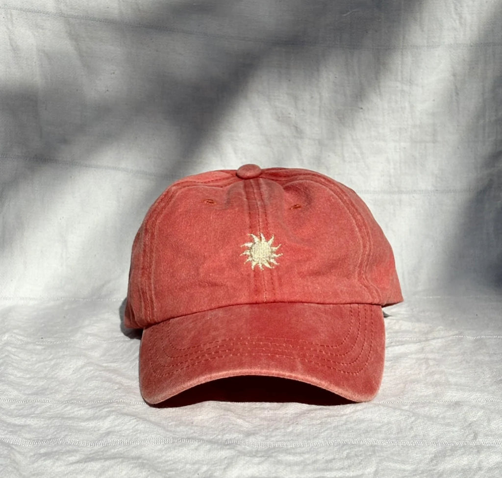 Wild Cactus Co // Sun Chaser Cap - Orange