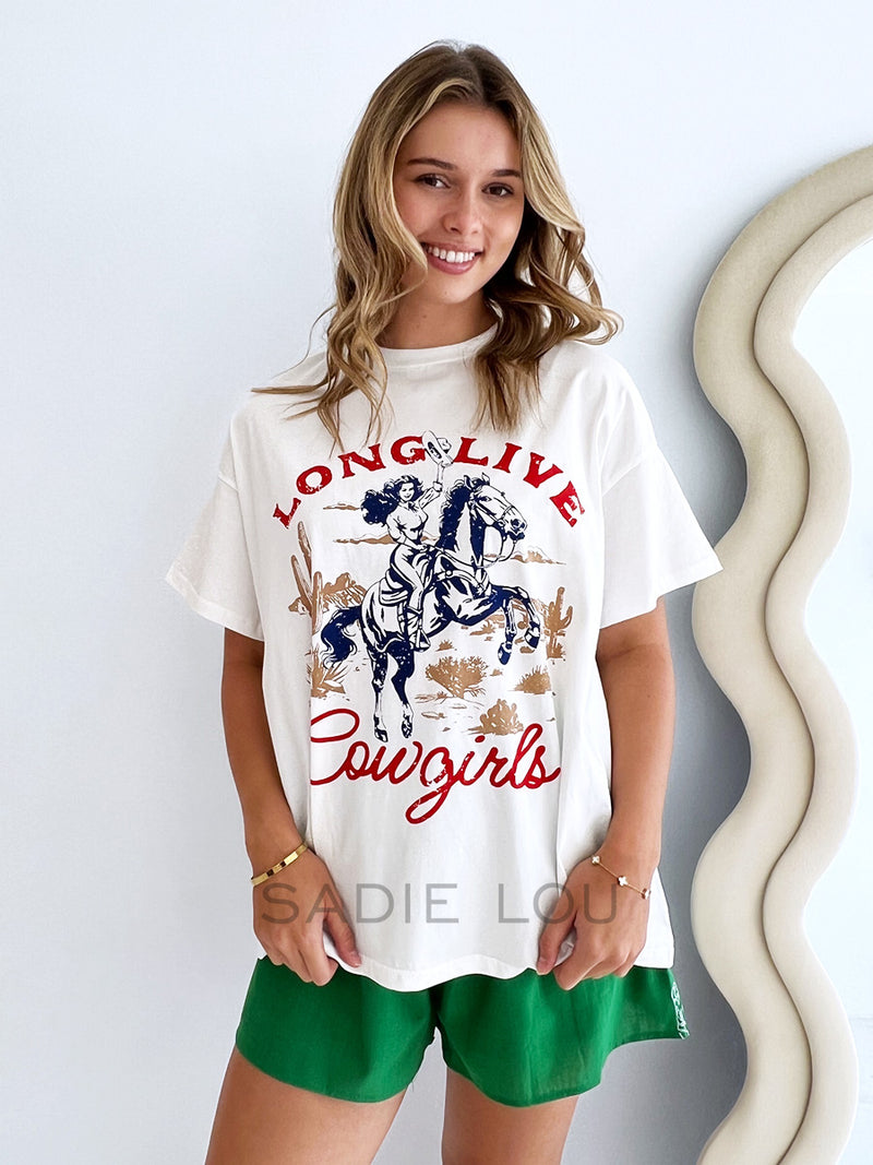 By Frankie / Long Live Cowgirls Tee