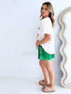 By Frankie / Lil Darlin Shorts - Green