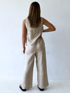 Luxe Linen Pant  - Natural