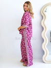 Zella The Label / Manzo Pant - Bloom Plum Print