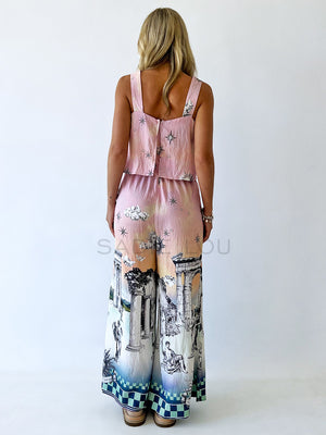 Waverly Jumpsuit - Atlas Print