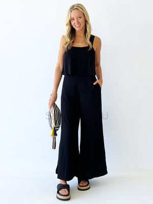 Waverly Jumpsuit -Black