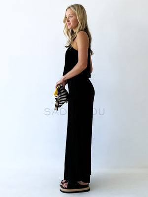 Waverly Jumpsuit -Black