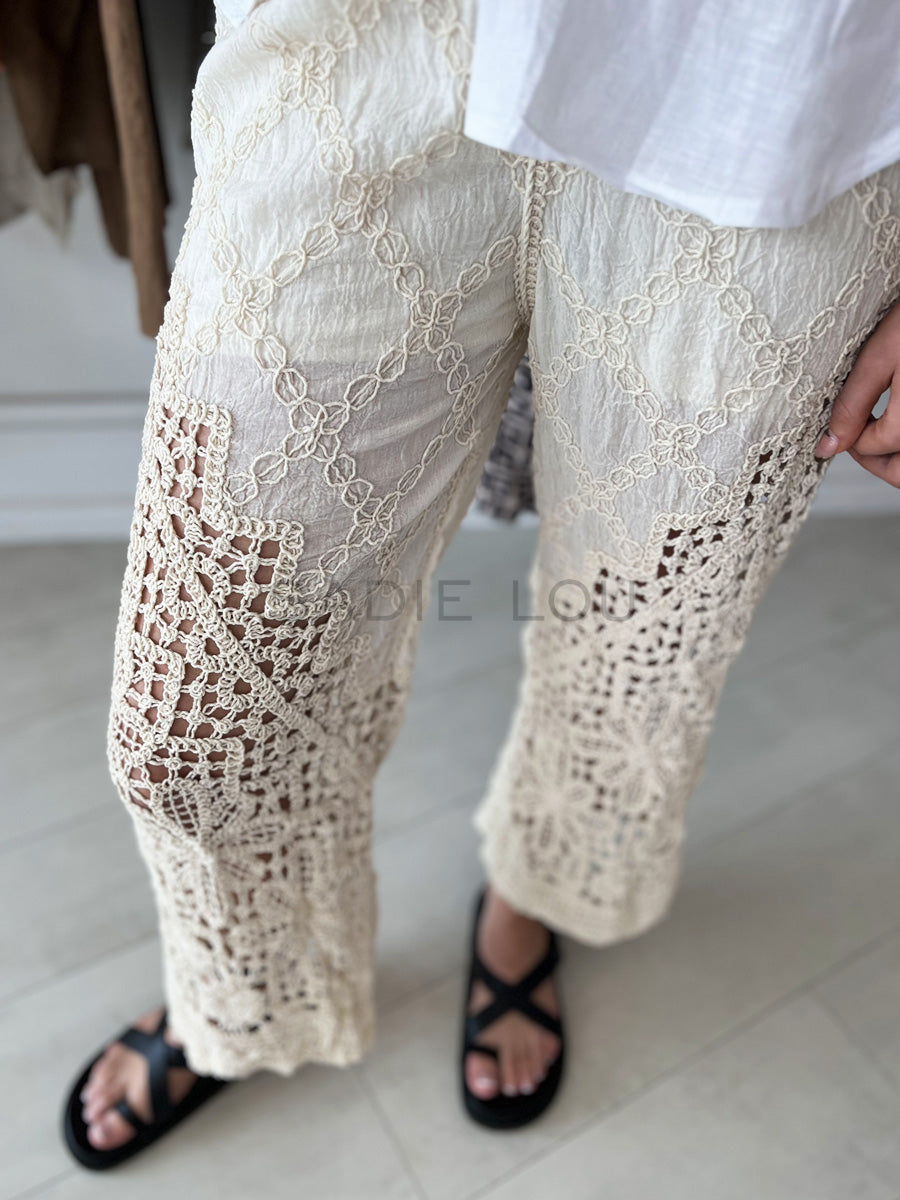 Byron Crochet Pant