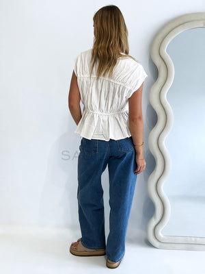 Roxie 2 Tone Denim Jeans