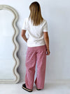 Ruby Gingham Pant - Red