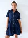 Billie Denim Dress - Dark Wash