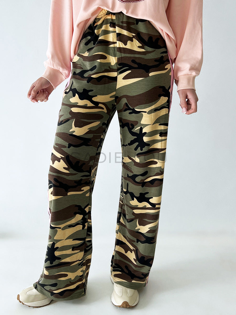 By Frankie / Theo Racer Pant - Camo
