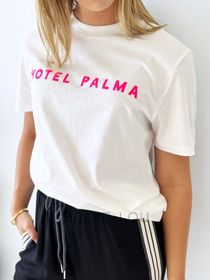 Little Palma / Hotel Palma Tee - Pink