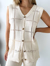 Lacey Knit Vest