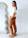 Little Lies / Luxe Linen Pant - Terra