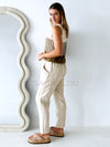 Little Lies / Luxe Linen Pant - Natural