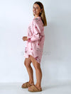 By Frankie / Yeeee Ha Shirt Dress - Pink