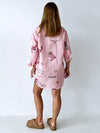 By Frankie / Yeeee Ha Shirt Dress - Pink