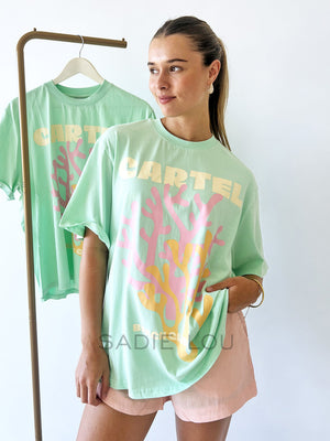 Cartel & Willow / Coral Tee