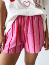 By Frankie / Amalfi Short - Pink/Red