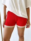 Lost in Lunar / Jessie Knit shorts - Red