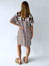 Palm Collective / Checkerboard Shirt Dress