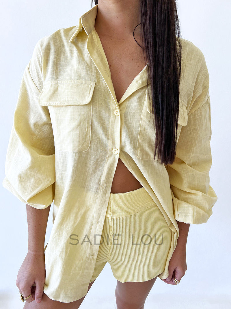 By Frankie /  Koa Blouse - Lemon