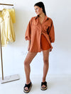 By Frankie /  Koa Knit Shorts - Rust