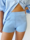 By Frankie /  Koa Knit Shorts - Blue