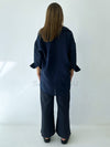 Little Lies / Jude Linen Pant - Navy