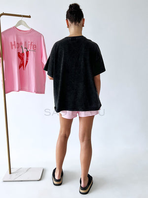 By Frankie / Hello Chilli Tee - Black