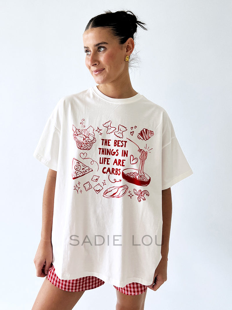 By Frankie / The Best Things are Carbs Tee