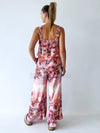 Waverly Jumpsuit - Palm Print