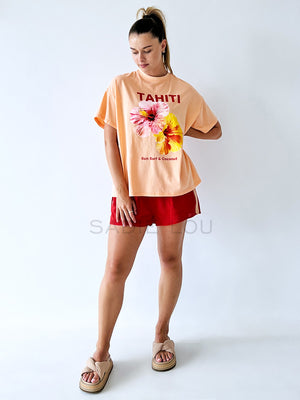 By Frankie / Tahiti Tee - Peach