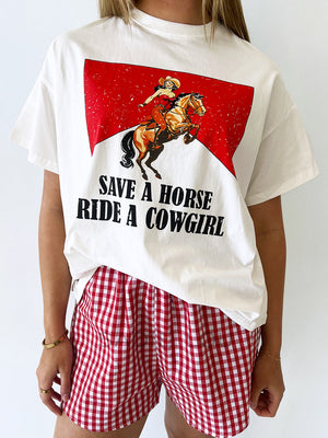 By Frankie / Ride a Cowgirl Tee