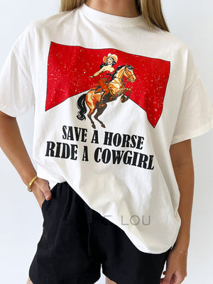 By Frankie / Ride a Cowgirl Tee