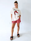 By Frankie / Blanca Shorts - Red/White Check