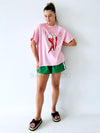 By Frankie / Hello Chilli Tee - Pink