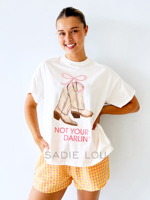 By Frankie / Not Your Darlin Bow Tee