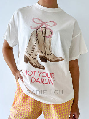 By Frankie / Not Your Darlin Bow Tee