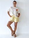 By Frankie / Blanca Shorts - Yellow Stripe