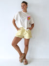 By Frankie / Blanca Shorts - Yellow Stripe