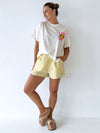 By Frankie / Blanca Shorts - Yellow Stripe