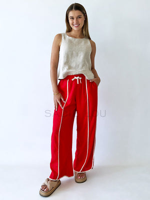 Rubi Pants - Red