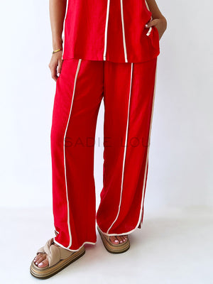 Rubi Pants - Red