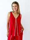 Rubi Top - Red