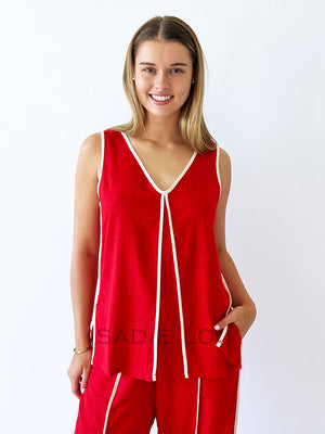 Rubi Top - Red