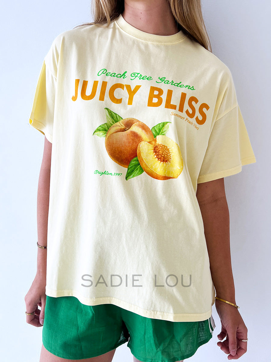 By Frankie / Juicy Bliss Tee - Yellow