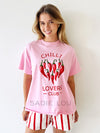 By Frankie / Chilli Lovers Club Tee - Pink